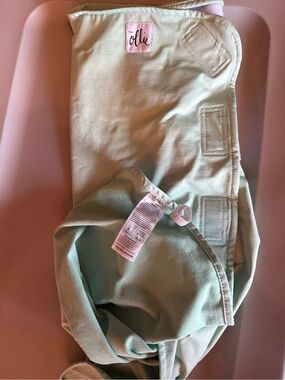 The Ollie Kids Mint Swaddle Wrap